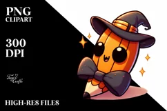 Halloween Pencil PNG Product Image 3