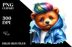 Funny Bear Model, Transparent PNG Product Image 2