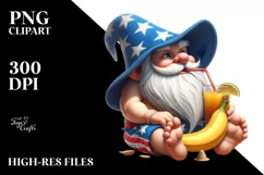 Detailed Digital Painting Pastel Gnome Beach Wear Product Image 3