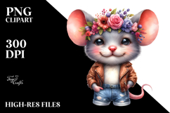 Goofy Baby Mouse Posing PNG Product Image 2
