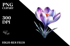 Shiny Crocus with Shiny Material Clipart Product Image 3