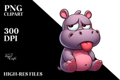 Silly Cartoon Elephant PNG Product Image 2