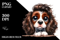 English Springer Spaniel Baby Clipart Product Image 1