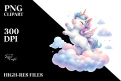 Dancing Baby Unicorn | Sublimation | Clipart Product Image 1