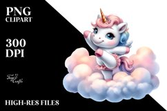 Dancing Baby Unicorn | Sublimation | Clipart Product Image 3