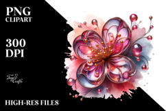 Shiny Cherry Blossom | Clipart Product Image 2