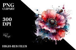 Abstract Poppy Metallic Product Image 2