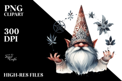 Washed Evil Gnome PNG Product Image 2