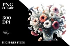 Abstract Petunia | Sublimation | Clipart Product Image 3