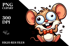 Goofy Mouse with Bow Tie, Trending on Artstation Product Image 2