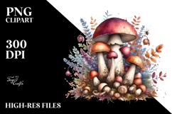 Mystical Celestial Mushroom PNG Product Image 2