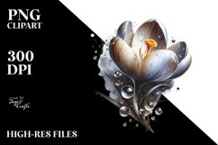 Shiny Crocus|Sublimation | Clipart Product Image 3