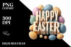 Easter Clipart |T-shirt, Mug, Tumbler Product Image 1