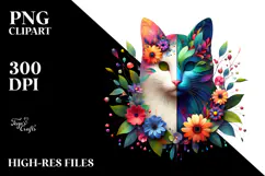 Vibrant Kitten, Transparent PNG Product Image 2