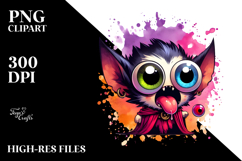 Cute Mini Banshee Licking Eyeball Candy PNG Product Image 2