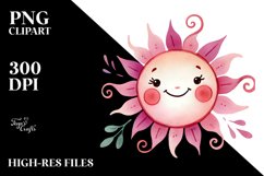 Smiling Sun PNG Product Image 2