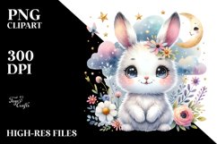 Colorful Baby Arctic Hare Smiles Product Image 3