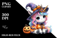Pastel Halloween Baby Unicorn Product Image 3