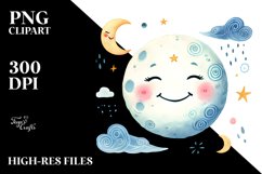 Simple Smiling Star Sublimation PNG Product Image 2