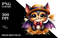 Funny Bat Boy with Hay Straw Product Image 2