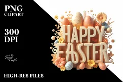 Easter Clipart |T-shirt, Mug, Tumbler Product Image 1