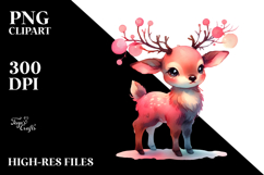 Baby Elk in Style, Halloween PNG Product Image 2