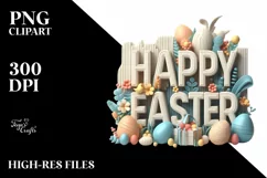 Easter Clipart |T-shirt, Mug, Tumbler Product Image 7