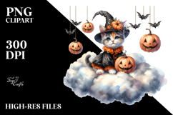 Kitten for Halloween PNG Product Image 2