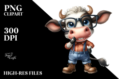 Expressive Cow es Jeans Boots Product Image 2