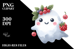 Funny Cute Ghost Bougee PNG Product Image 2