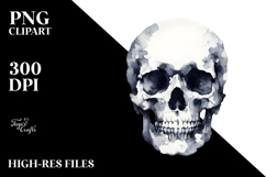 Very Simple Skull PNG Product Image 2