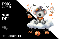 Spooky Koala for Halloween PNG Product Image 2