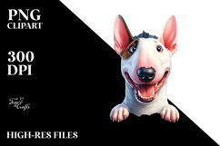 Funny Bull Terrier | Clipart Product Image 3