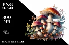 Detailed Mushroom, Transparent PNG Product Image 1