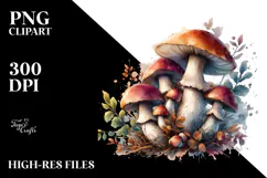 Detailed Mushroom, Transparent PNG Product Image 2
