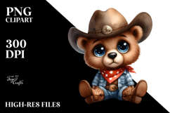 Baby Bear Cowboy Boots Hat Product Image 2