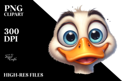Funny Duck Portrait Bow Product Image 2