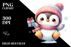 Cute Baby Penguin, Transparent PNG Product Image 3