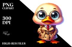 Vibrant Watercolor Duck PNG Product Image 2
