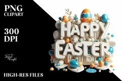 Easter Clipart |T-shirt, Mug, Tumbler Product Image 8
