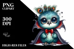 Colorful Baby Hummingbird Clipart Product Image 3