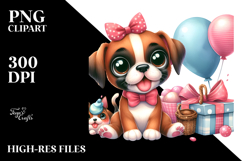 Cute Boxer PNG Product Image 2