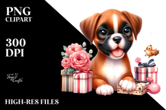 Cute Boxer PNG Product Image 2