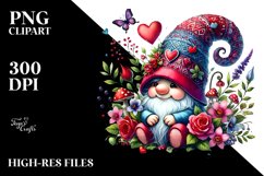 Gnome with Detailed Hat PNG Product Image 2