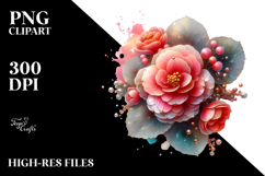 Begonia with -Like Material, High-Quality PNG Product Image 2