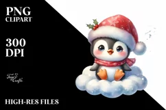 Cute Baby Penguin, Transparent PNG Product Image 3