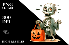 Simple Halloween Werewolf PNG Product Image 2