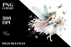 Washed Watercolor Whimsical Fairy Product Image 2
