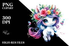 Cute Dancing Unicorn PNG Product Image 2
