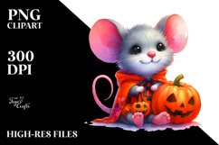 Vibrant Drawing Cute Baby Mouse | Clipart Product Image 3